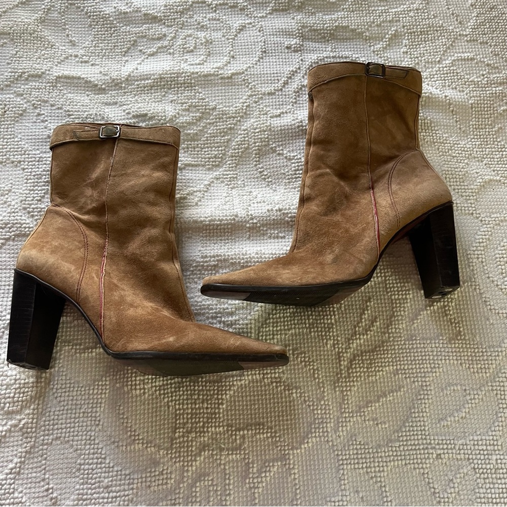 Y2K Nine West leather ankle boots - Picture 6 of 6